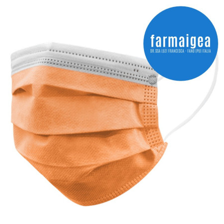 MASCHERINA CHIRURGICA 3 VELI ADULTO - 10PZ