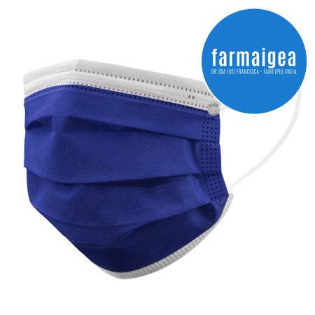 MASCHERINA CHIRURGICA 3 VELI ADULTO - 10PZ
