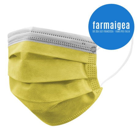 MASCHERINA CHIRURGICA 3 VELI ADULTO - 10PZ
