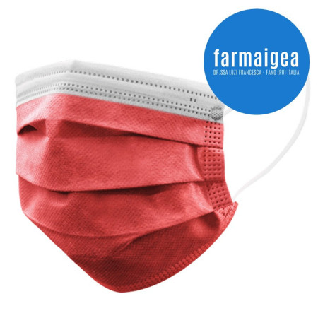 MASCHERINA CHIRURGICA 3 VELI ADULTO - 10PZ