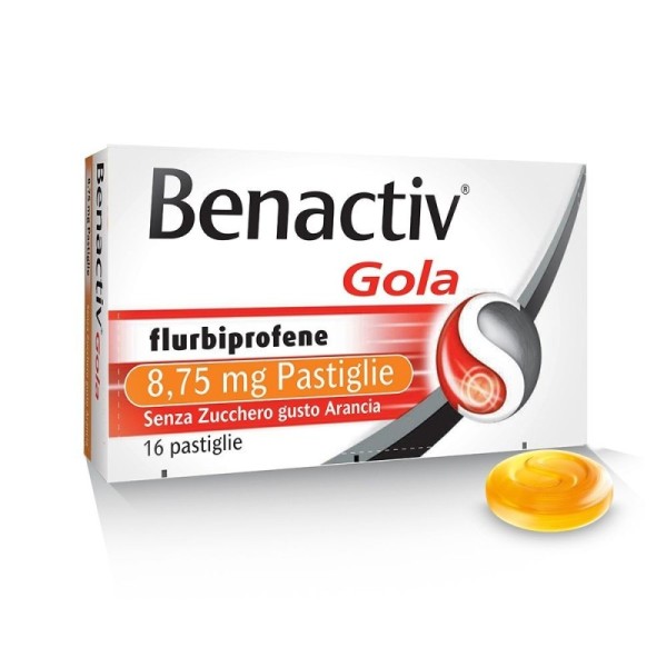 BENACTIV GOLA 8,75MG16P SZ