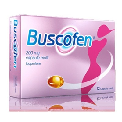 BUSCOFEN 200MG 12CPS MOLLI