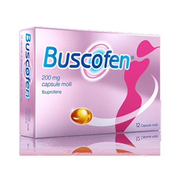 BUSCOFEN 200MG 12CPS MOLLI