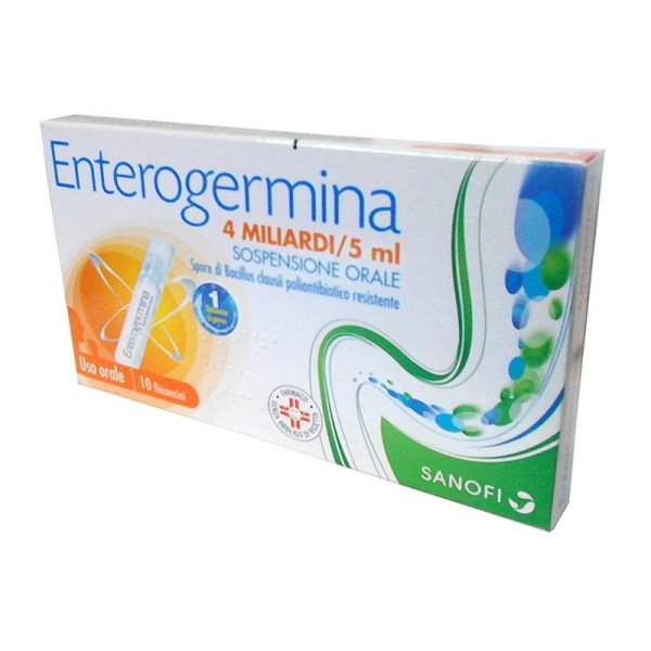 ENTEROGERMINA 4MIL/5ML 10F