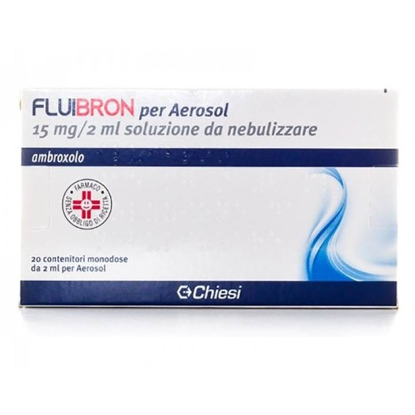 FLUIBRON 15MG/2ML NEB 20C