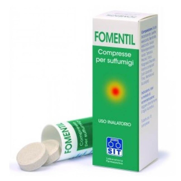 FOMENTIL 10 COMPRESSE PER SUFFUMIGI