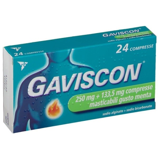 GAVISCON 250+133,5 24CPRME