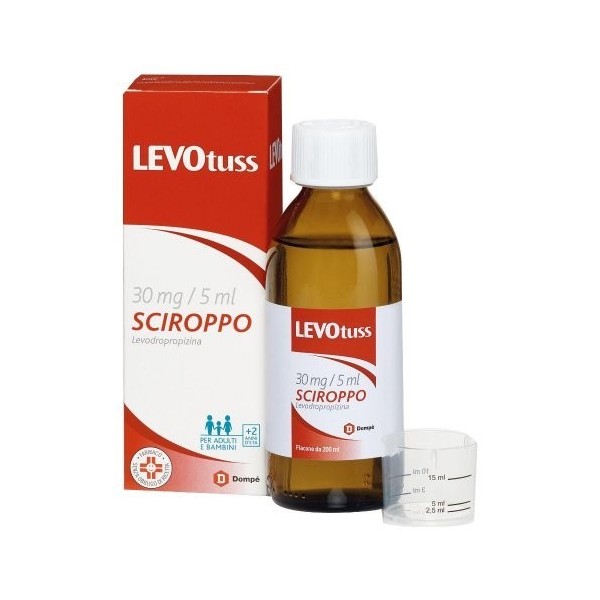 LEVOTUSS 30MG/5ML SCR200ML