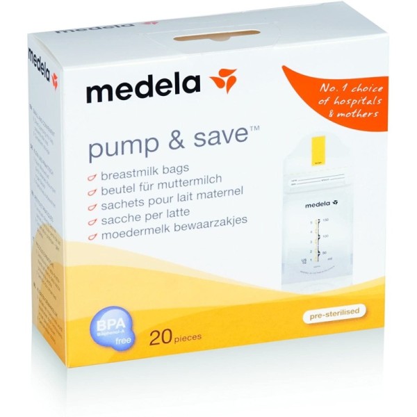 MEDELA 20SACC STER LAT P&S