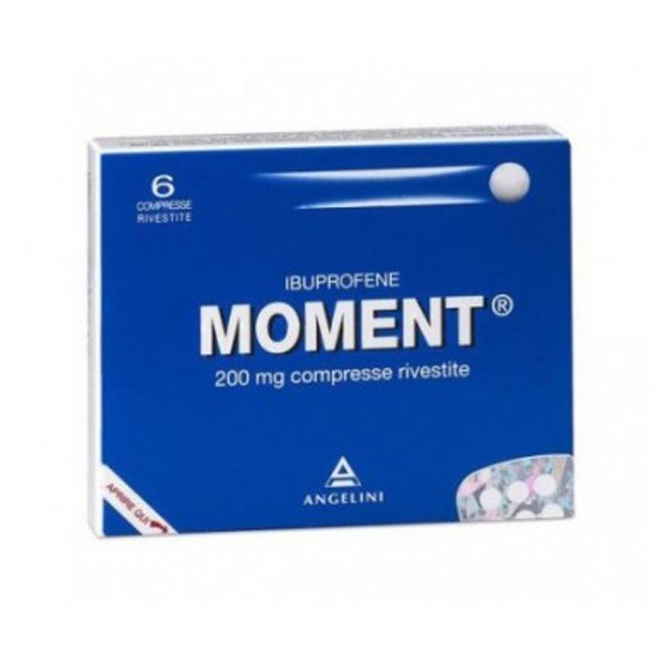 MOMENT 200 200MG  6CPR RIV