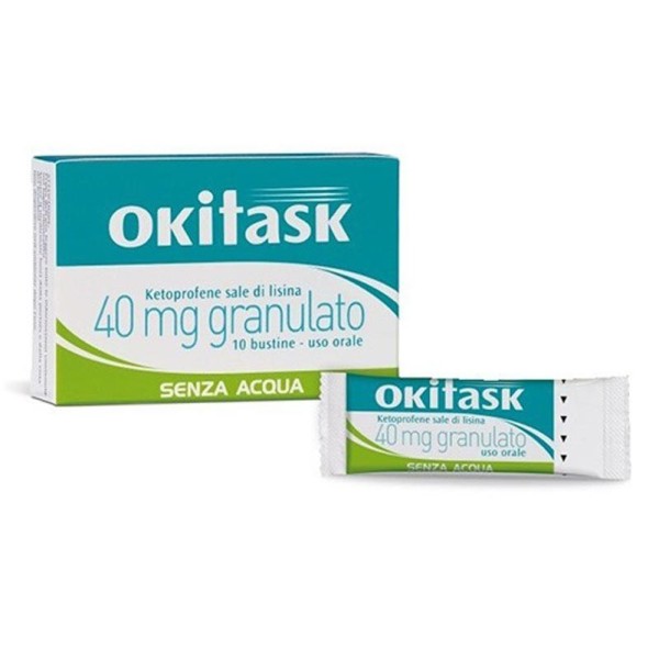 OKITASK 40MG 10BS GRAT