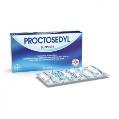PROCTOSEDYL 6 SUPPOSTE