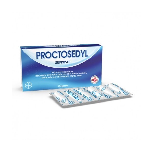 PROCTOSEDYL 6 SUPPOSTE