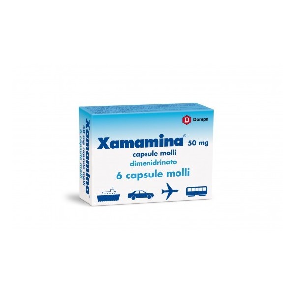 XAMAMINA 50MG CPS MOL 6CPS