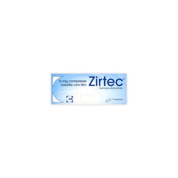 ZIRTEC 10MG 7CPR RIV