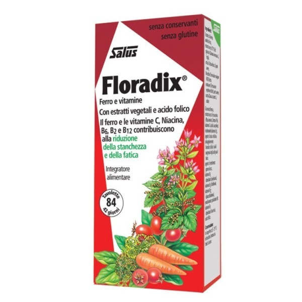 FLORADIX INT FER+5VIT 84TA