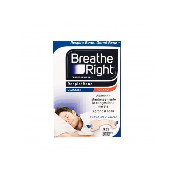 RINAZINA RESPIRAB CL GR 30 Sostituiti da BREATH RIGHT