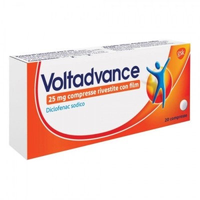 VOLTADVANCE 25MG 20CPR RIV