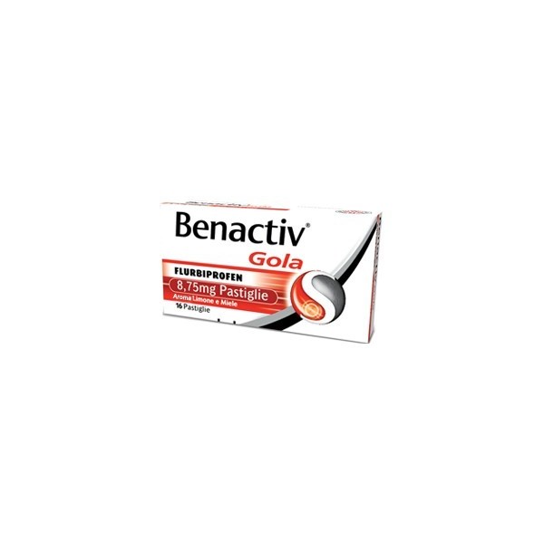 BENACTIV GOLA 8,75MG LIM/M