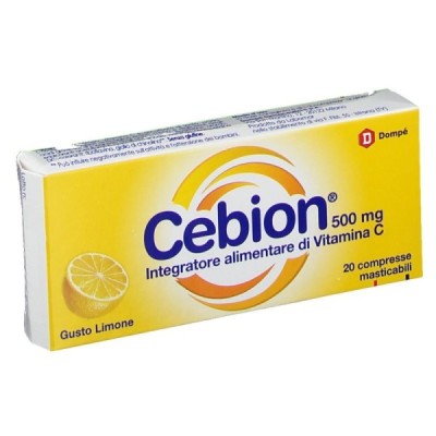 CEBION LIM/VIT C 20CPR MAS