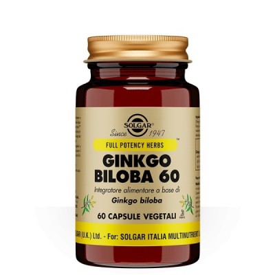 GINKGO BILOBA 60CPS VEG