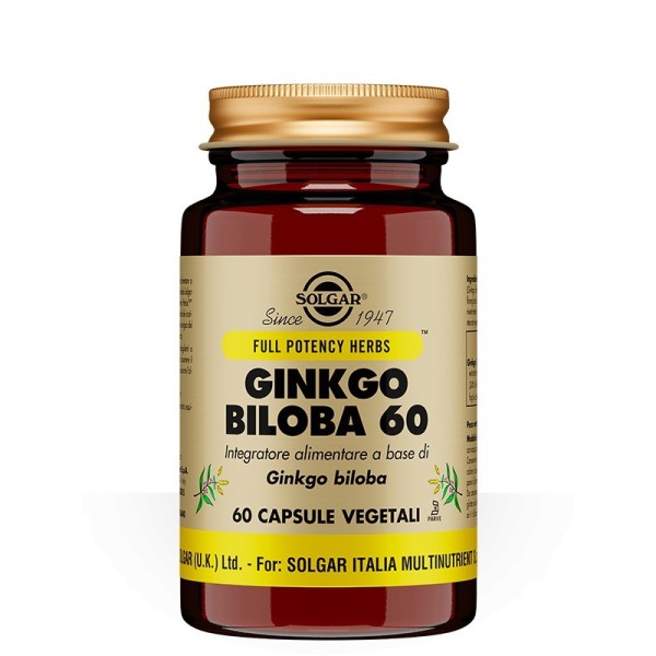 GINKGO BILOBA 60CPS VEG