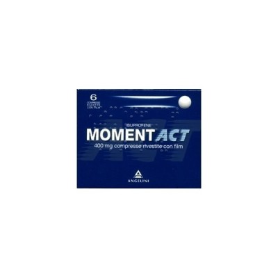 MOMENTACT 400MG  6CPR RIV