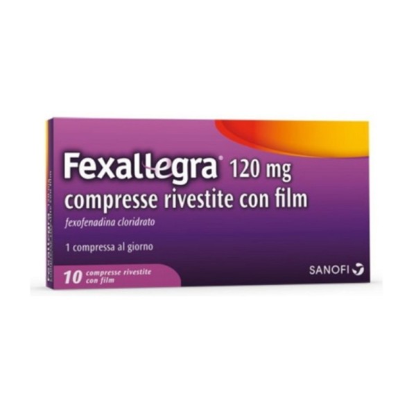 FEXALLEGRA 120MG 10CPR