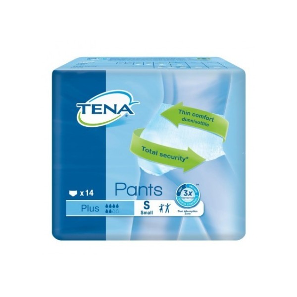 TENA PANTS PLUS PANN S 14P