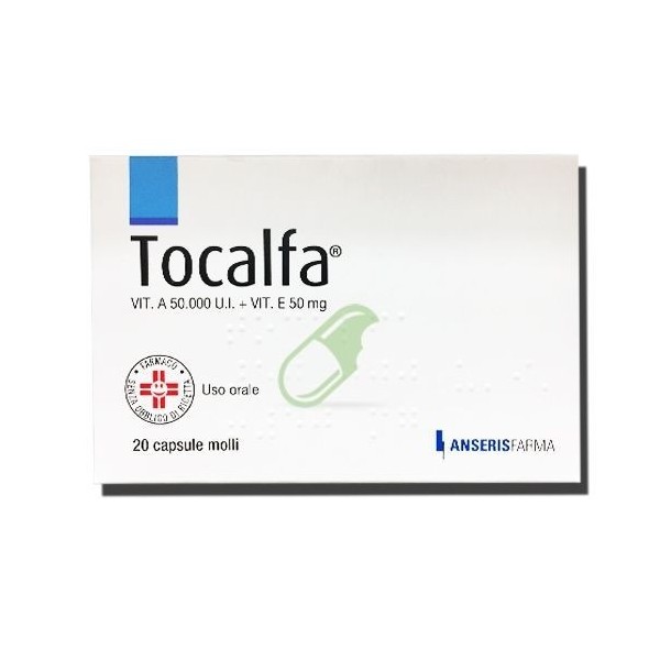 TOCALFA 50000UI+50MG 20CPS