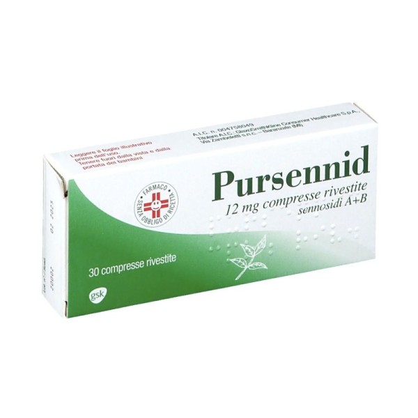 PURSENNID 12MG  40CPR GMM