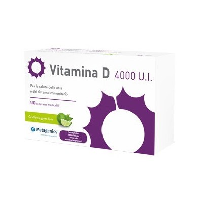 VITAMINA D 4000UI 168CPR