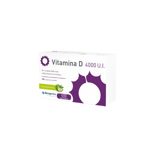 VITAMINA D 4000UI 168CPR