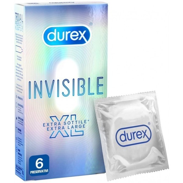 DUREX INVISIBLE XL 6PZ