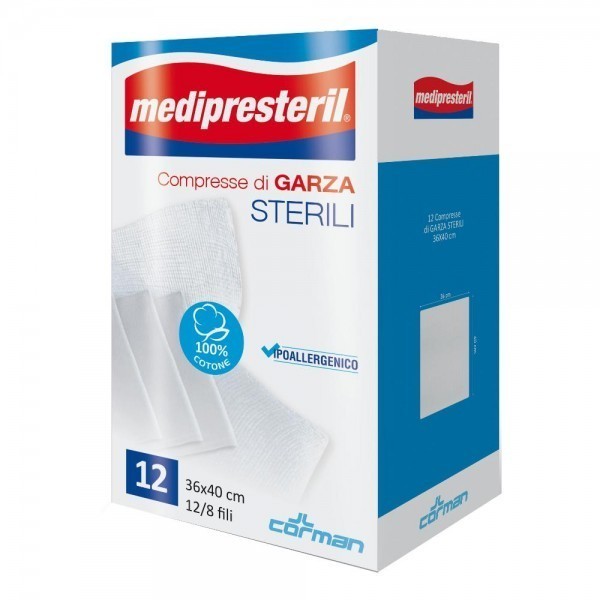 MEDIPRESTERIL GR36X40 12PZ