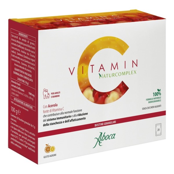 VITAMIN C NATURCOMPL 20BST