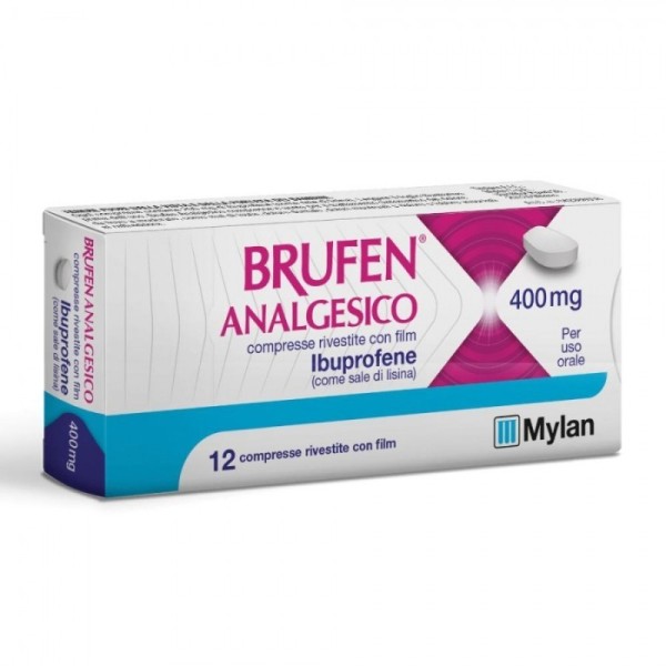 BRUFEN ANALGESICO400 12CPR