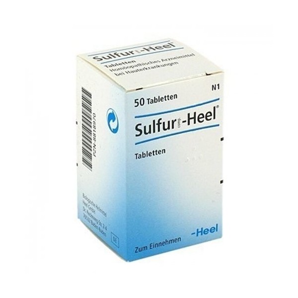 SULFUR-HEEL 50CPR HEE