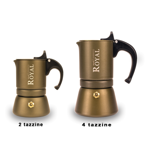 GHA MOKARGENTO ROYAL MOKA CAFFE' 4 TAZZE