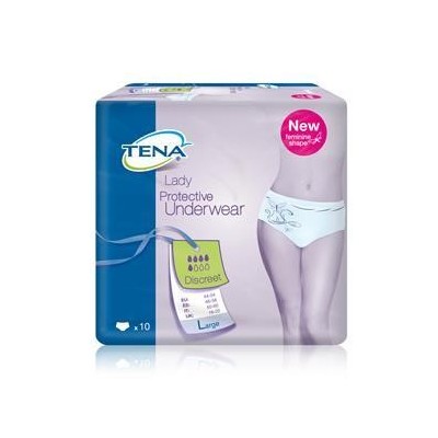 TENA SILHOUETTE BLANC L10P