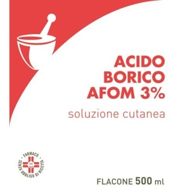 ACIDO BORICO SOL 3% 500ML