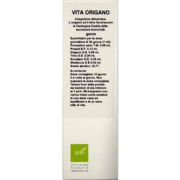 VITA ORIGANO GTT30ML OTI