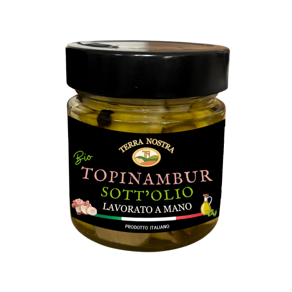 Topinambur sott’Olio – TERRA NOSTRA – Biologico 200 g
