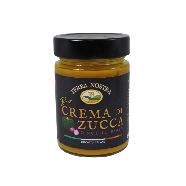 Crema di Zucca con Cipolle Ramate – TERRA NOSTRA – Biologico 300 g