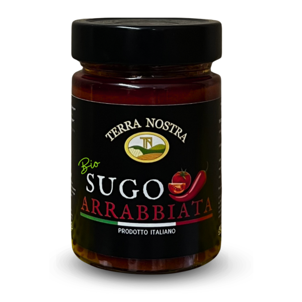 Sugo all'arrabbiata – TERRA NOSTRA – Biologico 300 g