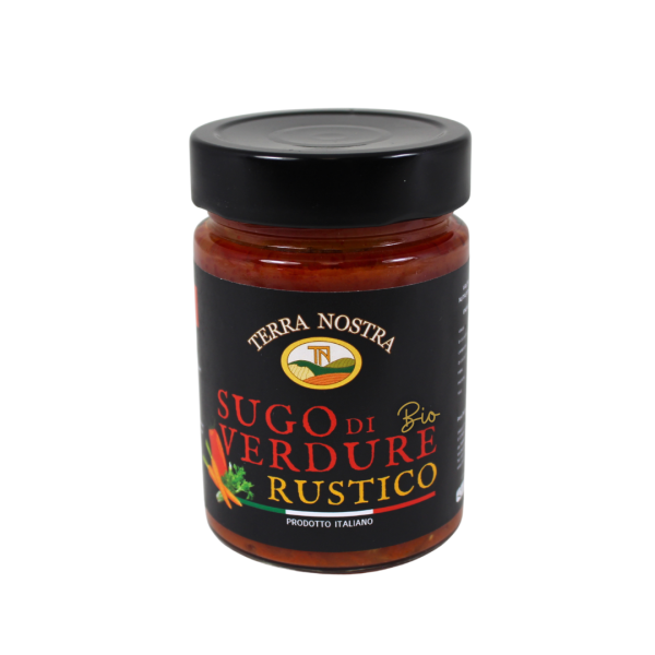 Sugo di verdure rustico – TERRA NOSTRA – Biologico 300 g