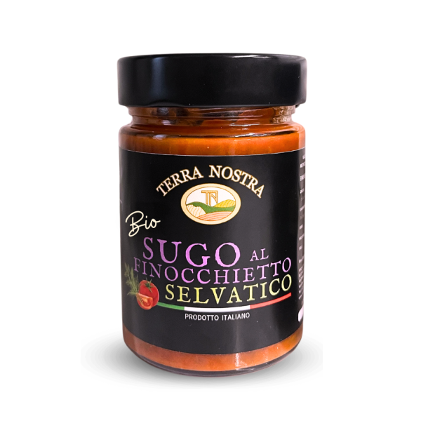 Sugo al finocchietto selvatico – TERRA NOSTRA – Biologico 300 g