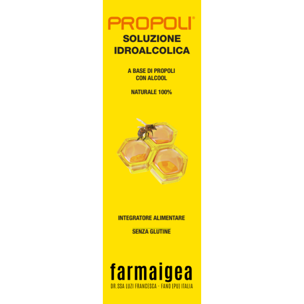 PROPOLI® – Soluzione Idroalcolica 100% naturale | FARMAIGEA