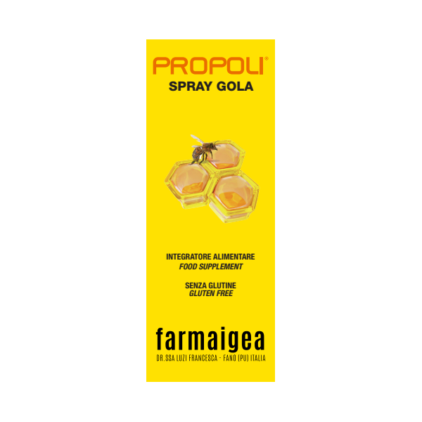 PROPOLI® Spray Gola – Integratore naturale per il benessere della gola | FARMAIGEA