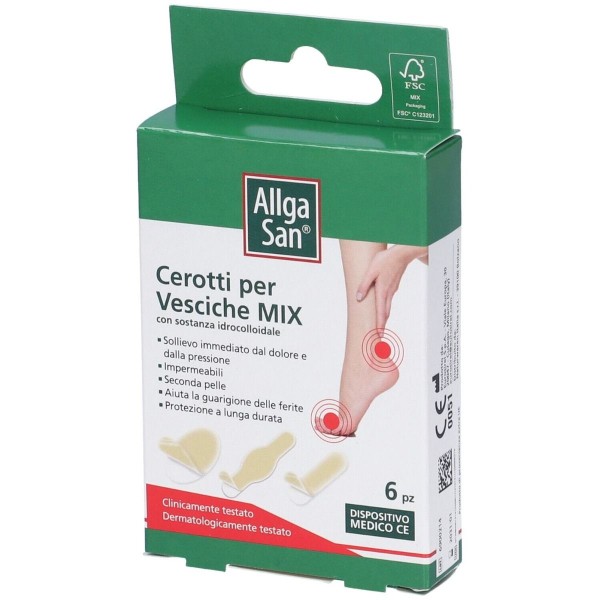 ALLGASAN CEROTTO VESCICHE MIX NEW 6PEZZI